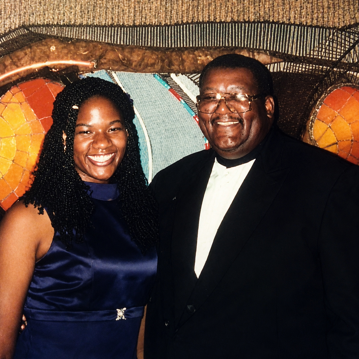 Kimberly J. Lewis, M.Div. with her father, Rev. Dr. Tony L. Lewis